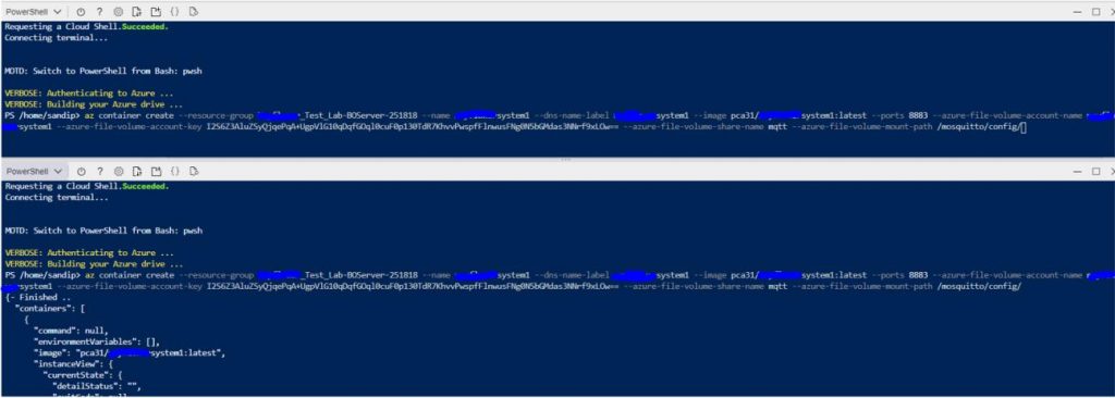 MQTT broker setup