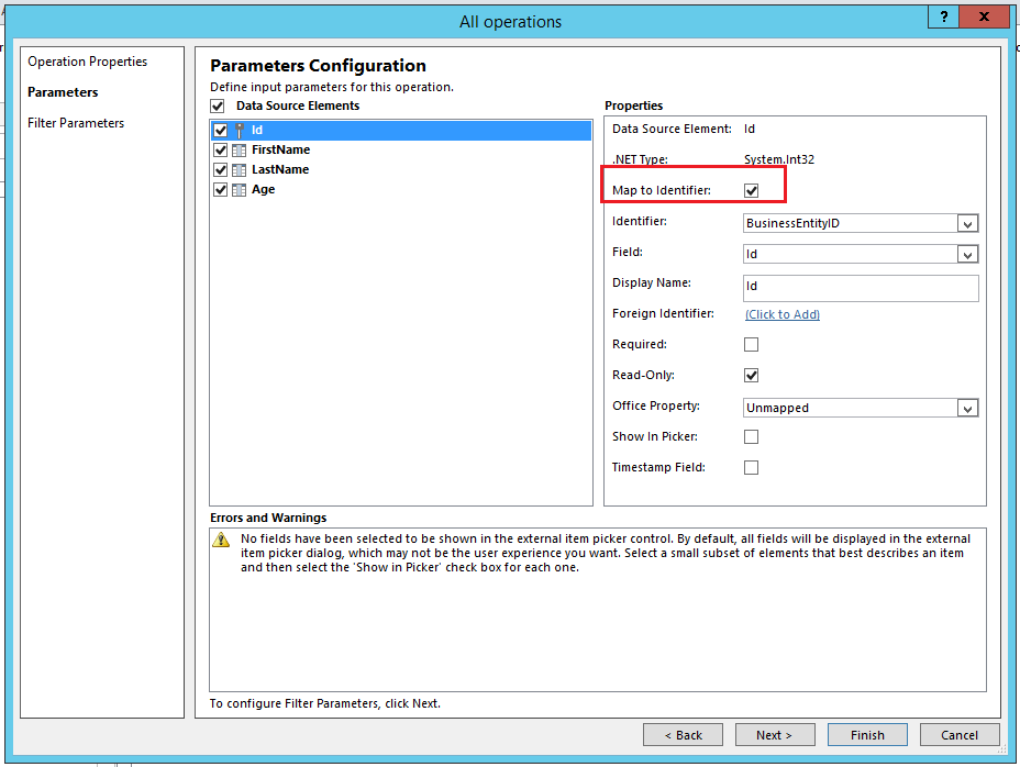 Map to Identifier SharePoint