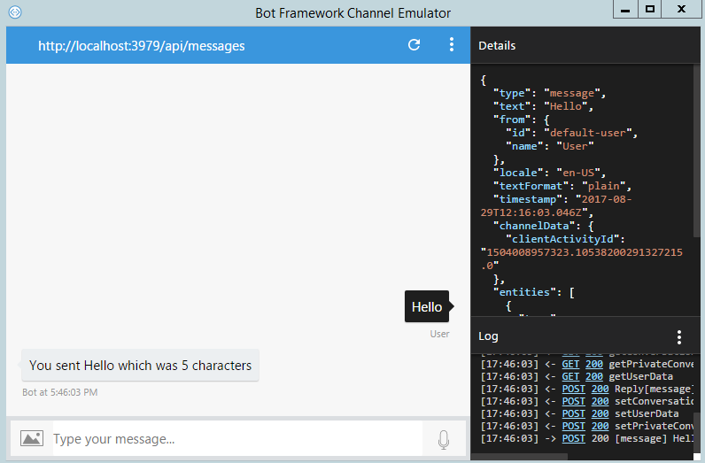 JSON format