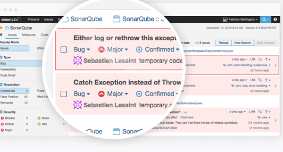 Sonar Issue Description